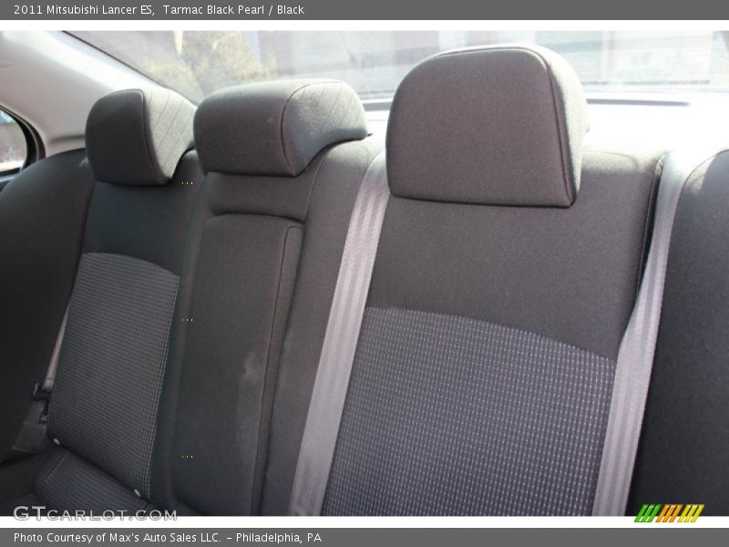 Tarmac Black Pearl / Black 2011 Mitsubishi Lancer ES