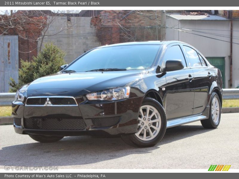 Front 3/4 View of 2011 Lancer ES