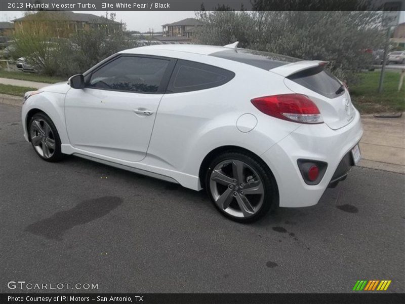 Elite White Pearl / Black 2013 Hyundai Veloster Turbo