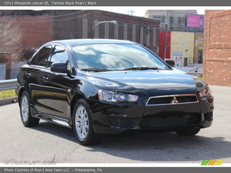 Front 3/4 View of 2011 Lancer ES