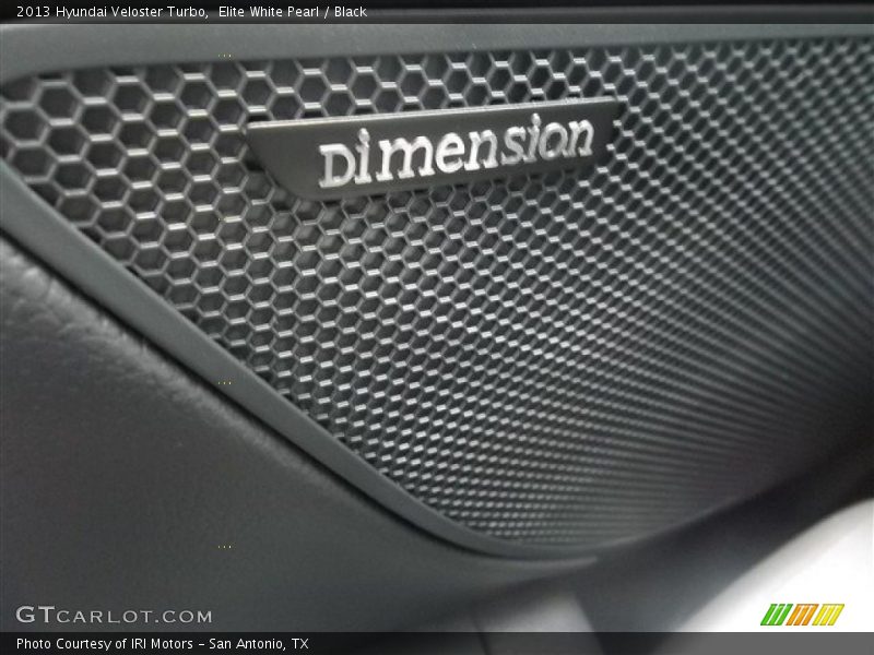 Elite White Pearl / Black 2013 Hyundai Veloster Turbo