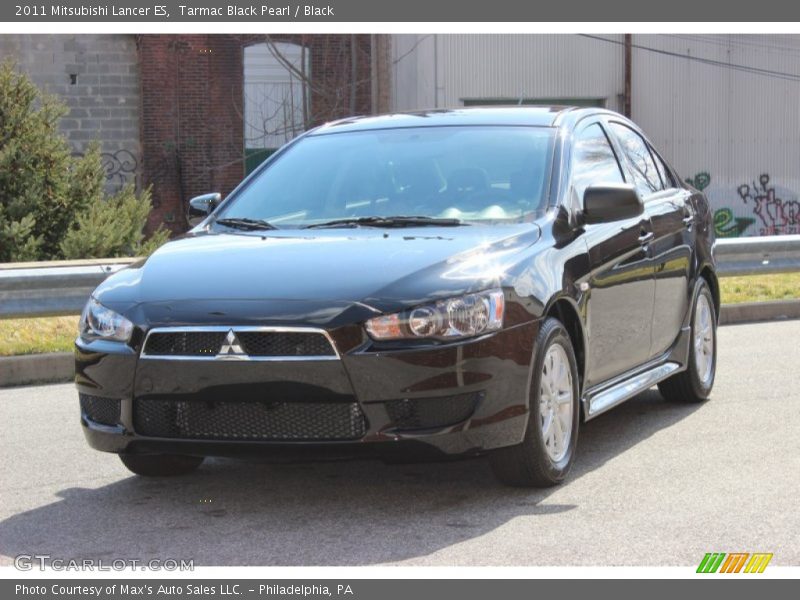 Tarmac Black Pearl / Black 2011 Mitsubishi Lancer ES