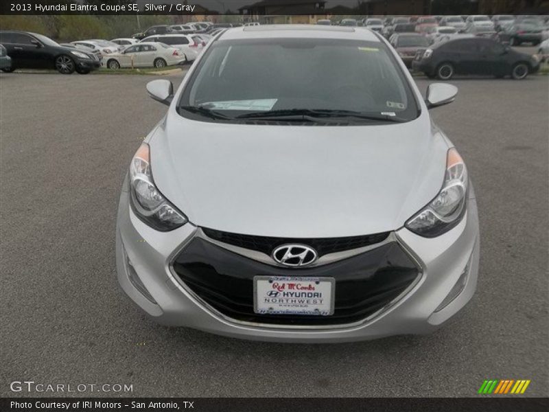 Silver / Gray 2013 Hyundai Elantra Coupe SE