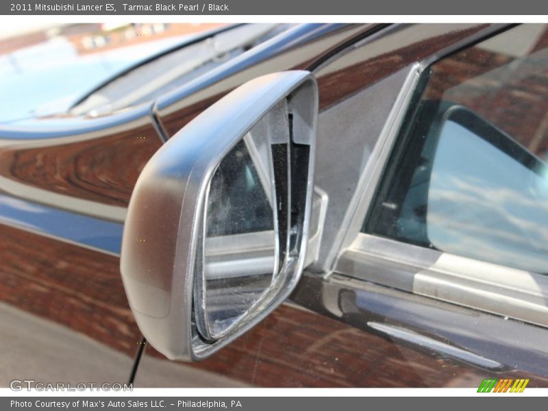 Tarmac Black Pearl / Black 2011 Mitsubishi Lancer ES