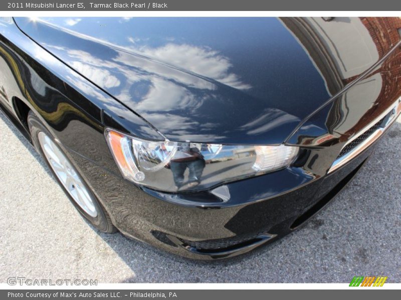 Tarmac Black Pearl / Black 2011 Mitsubishi Lancer ES