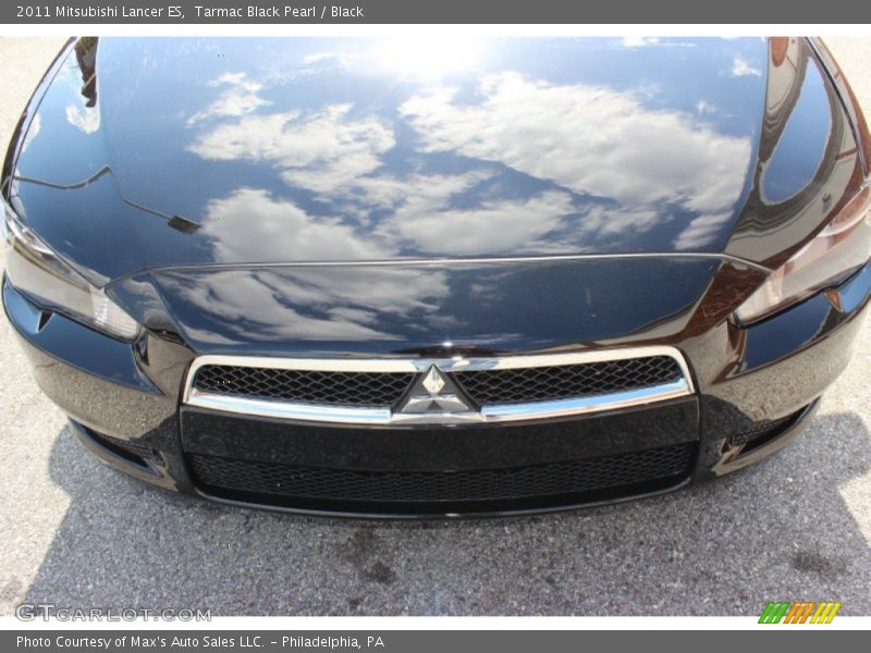 Tarmac Black Pearl / Black 2011 Mitsubishi Lancer ES