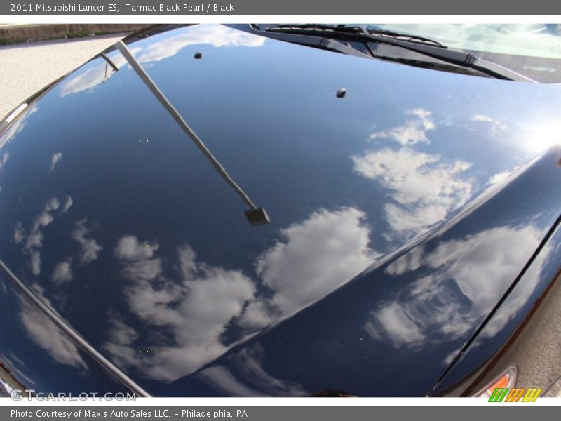Tarmac Black Pearl / Black 2011 Mitsubishi Lancer ES