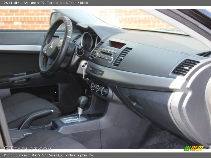 Dashboard of 2011 Lancer ES