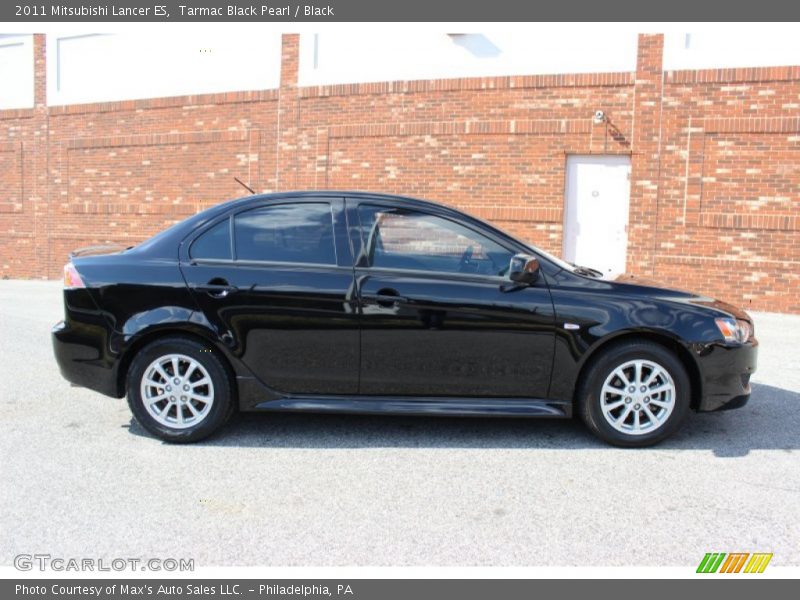 Tarmac Black Pearl / Black 2011 Mitsubishi Lancer ES