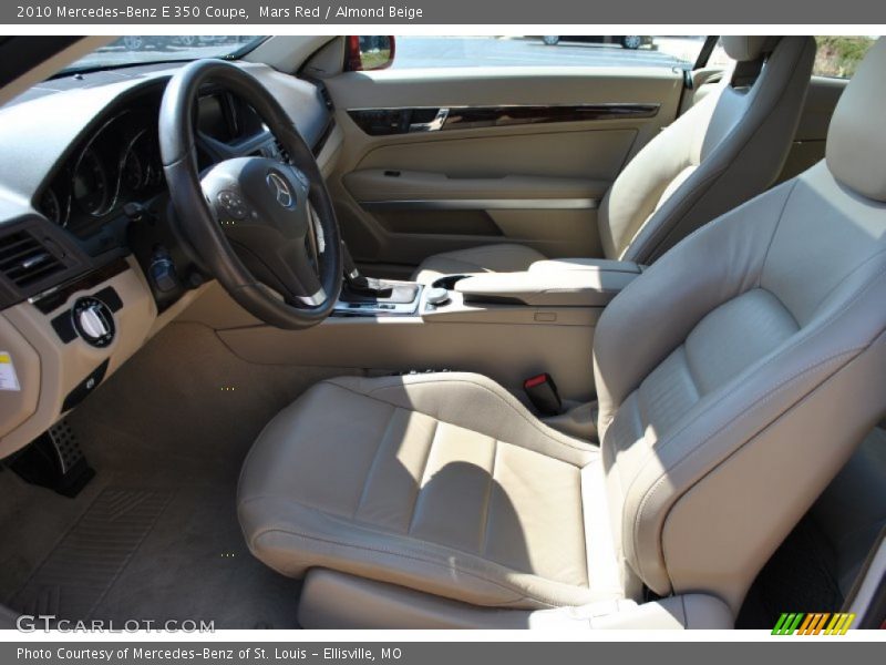 Mars Red / Almond Beige 2010 Mercedes-Benz E 350 Coupe