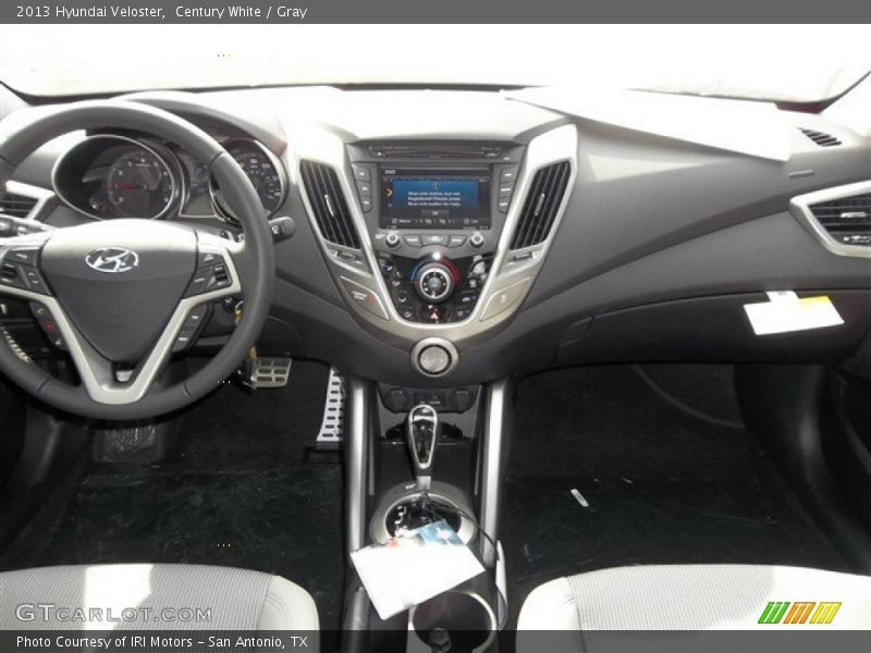 Century White / Gray 2013 Hyundai Veloster