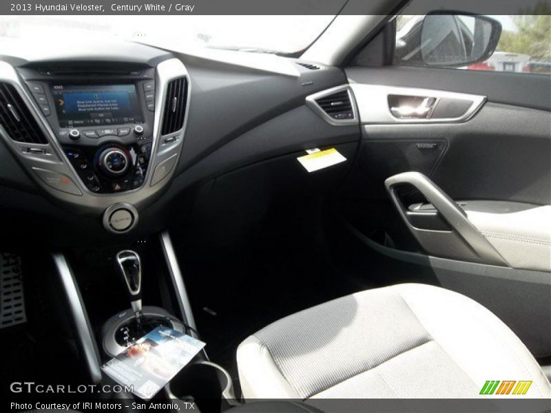 Century White / Gray 2013 Hyundai Veloster
