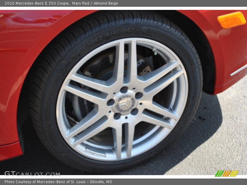 Mars Red / Almond Beige 2010 Mercedes-Benz E 350 Coupe