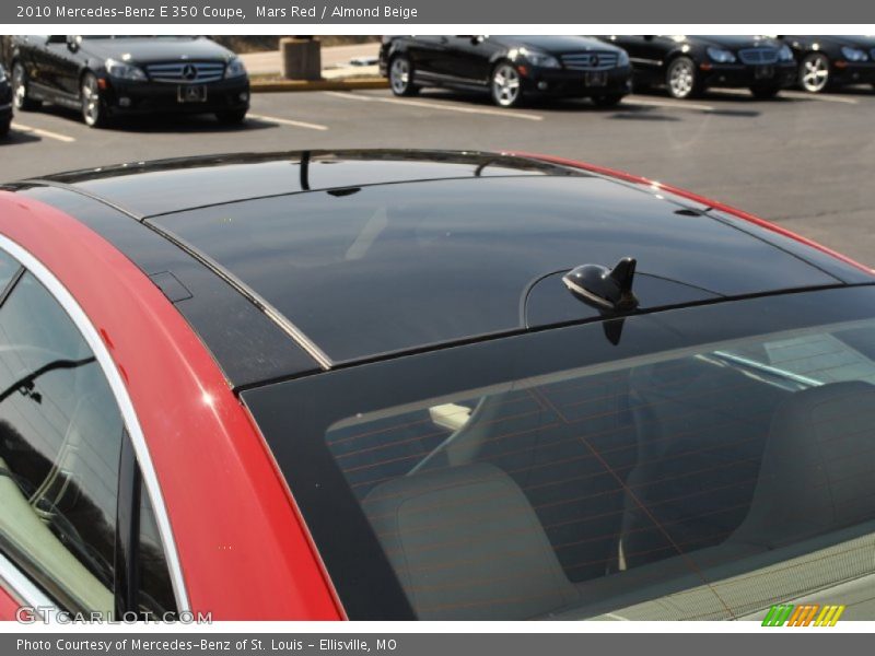Mars Red / Almond Beige 2010 Mercedes-Benz E 350 Coupe