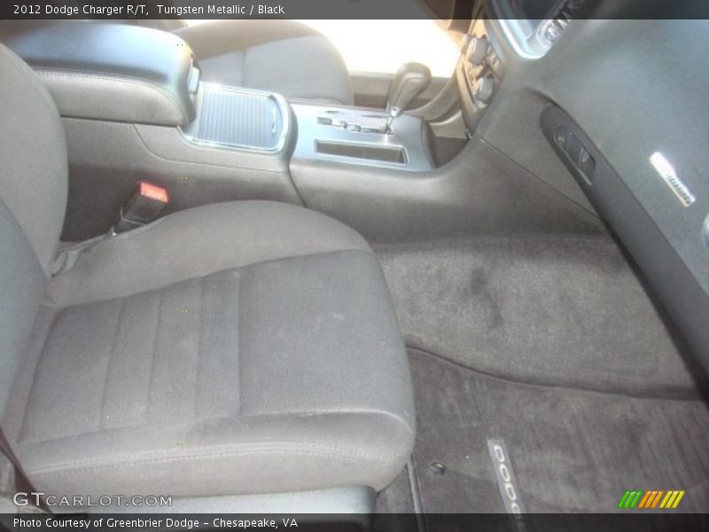 Tungsten Metallic / Black 2012 Dodge Charger R/T