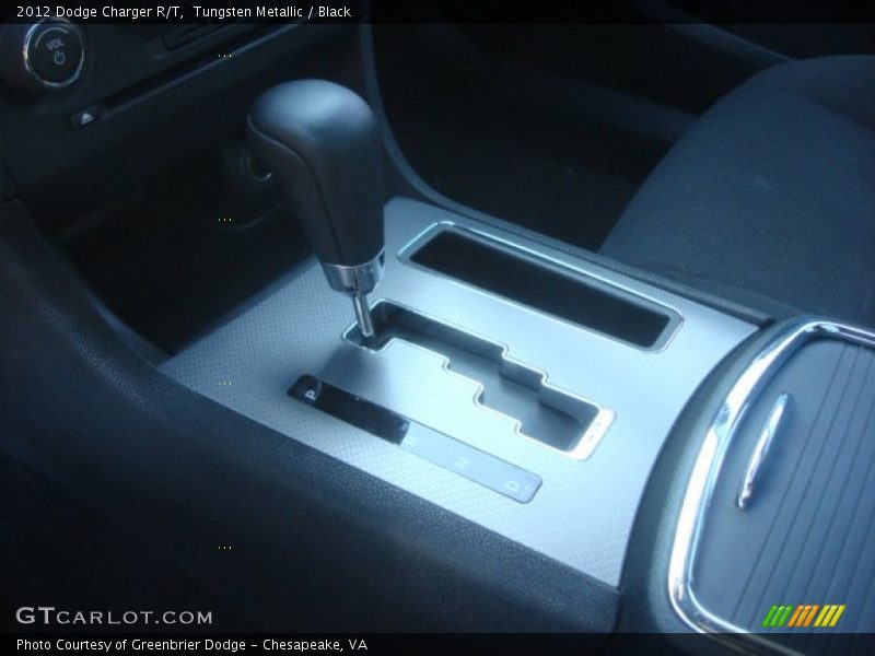 Tungsten Metallic / Black 2012 Dodge Charger R/T