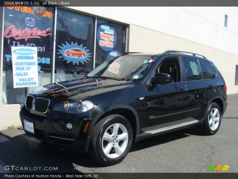 Jet Black / Black 2008 BMW X5 3.0si