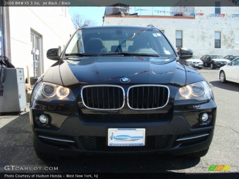 Jet Black / Black 2008 BMW X5 3.0si