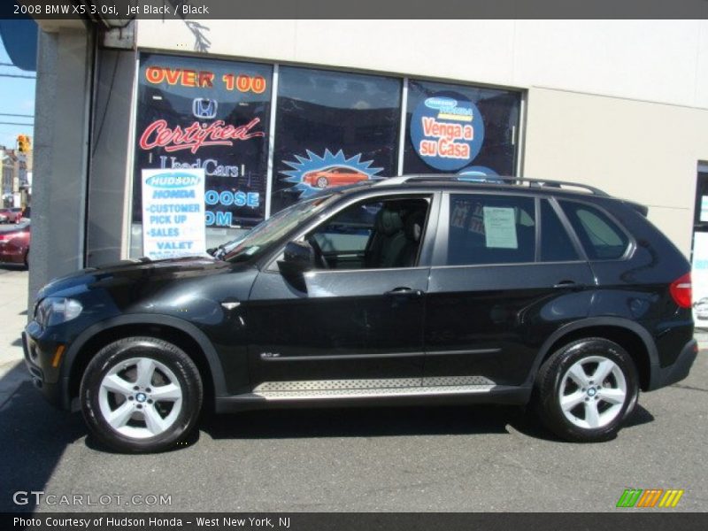 Jet Black / Black 2008 BMW X5 3.0si
