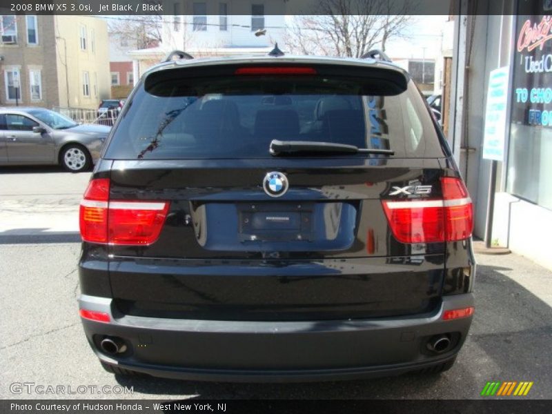 Jet Black / Black 2008 BMW X5 3.0si