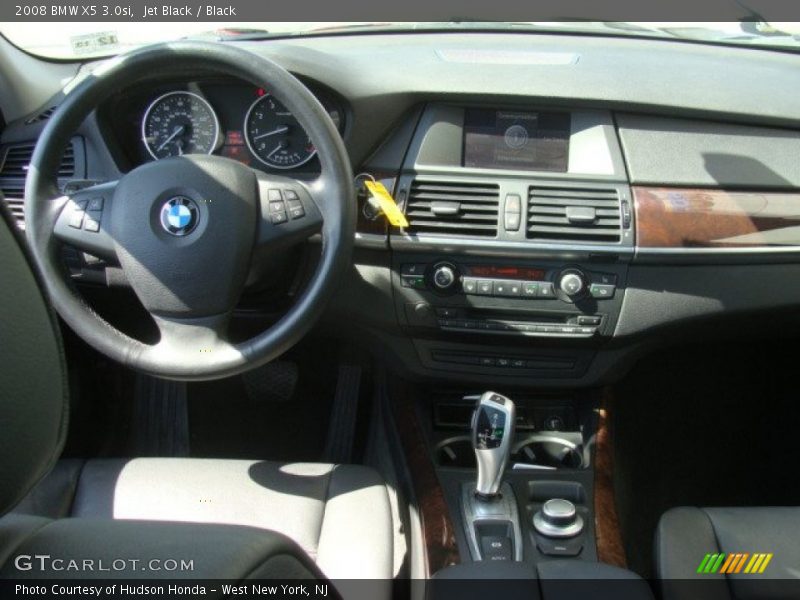 Jet Black / Black 2008 BMW X5 3.0si