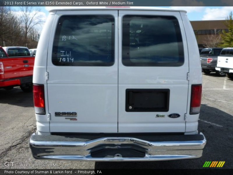 Oxford White / Medium Flint 2013 Ford E Series Van E350 Extended Cargo