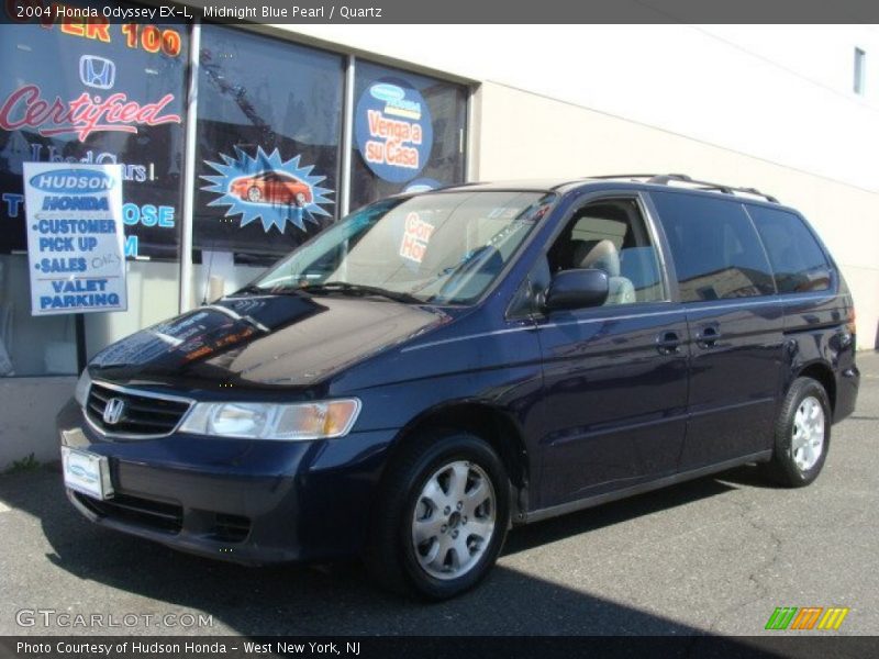 Midnight Blue Pearl / Quartz 2004 Honda Odyssey EX-L