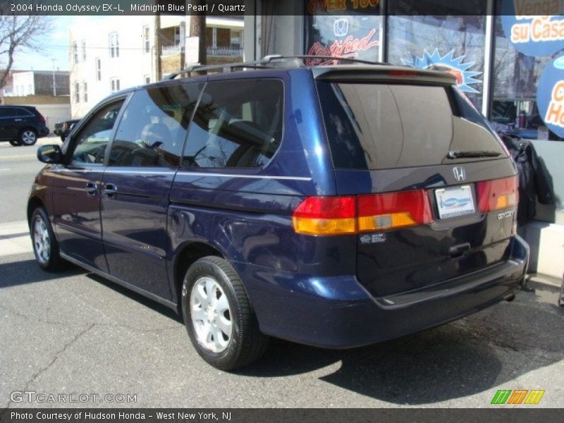 Midnight Blue Pearl / Quartz 2004 Honda Odyssey EX-L