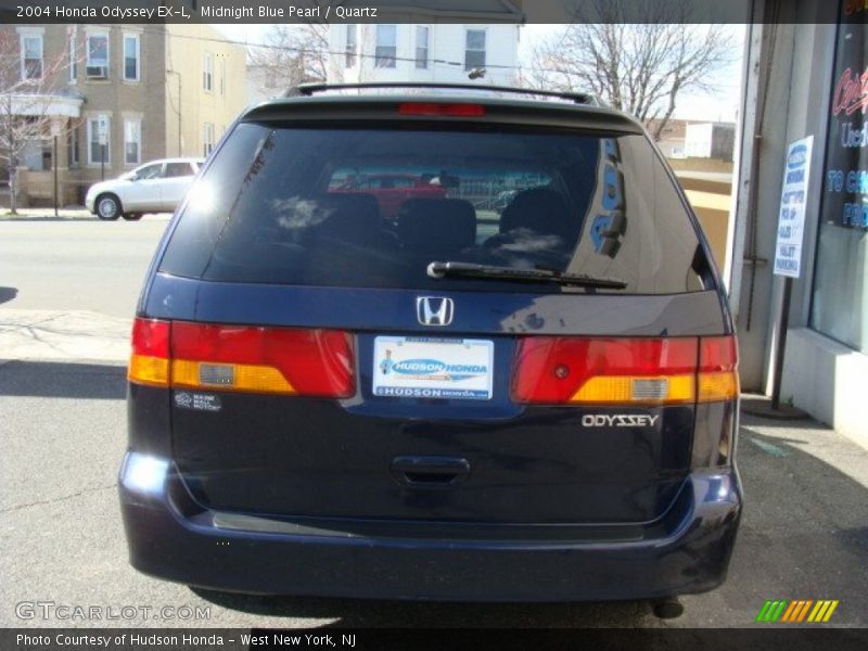 Midnight Blue Pearl / Quartz 2004 Honda Odyssey EX-L