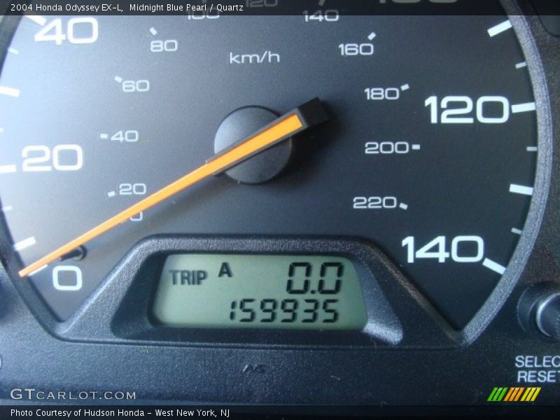 Midnight Blue Pearl / Quartz 2004 Honda Odyssey EX-L