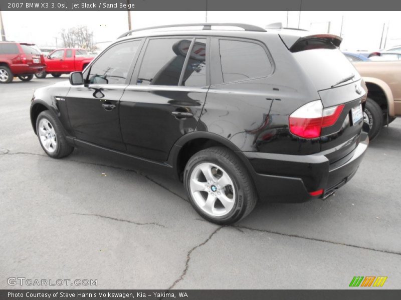  2007 X3 3.0si Jet Black