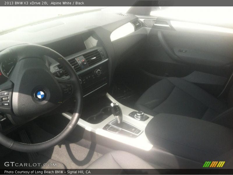 Alpine White / Black 2013 BMW X3 xDrive 28i