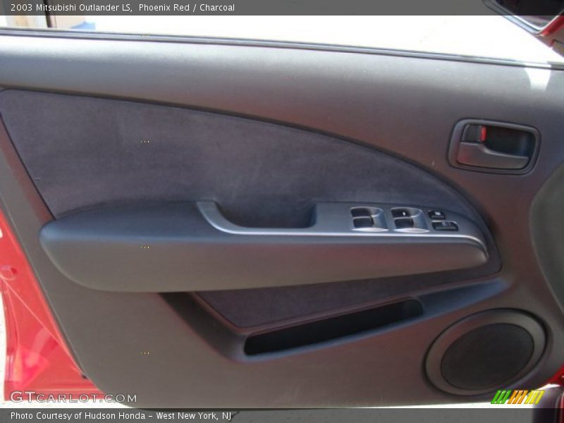 Phoenix Red / Charcoal 2003 Mitsubishi Outlander LS