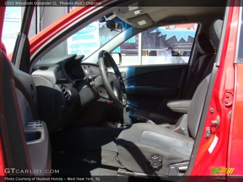 Phoenix Red / Charcoal 2003 Mitsubishi Outlander LS
