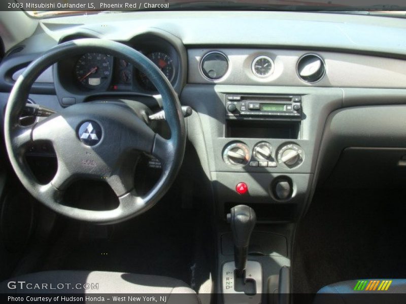 Phoenix Red / Charcoal 2003 Mitsubishi Outlander LS