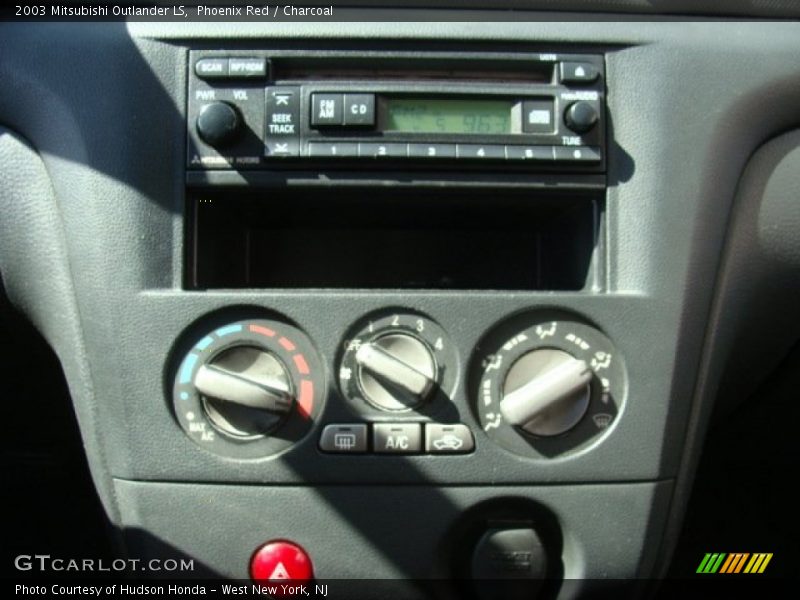 Phoenix Red / Charcoal 2003 Mitsubishi Outlander LS