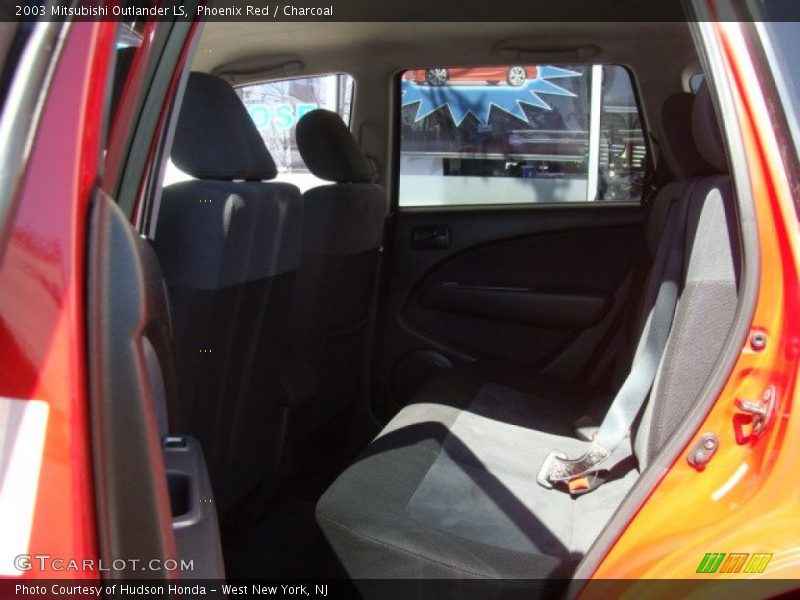 Phoenix Red / Charcoal 2003 Mitsubishi Outlander LS