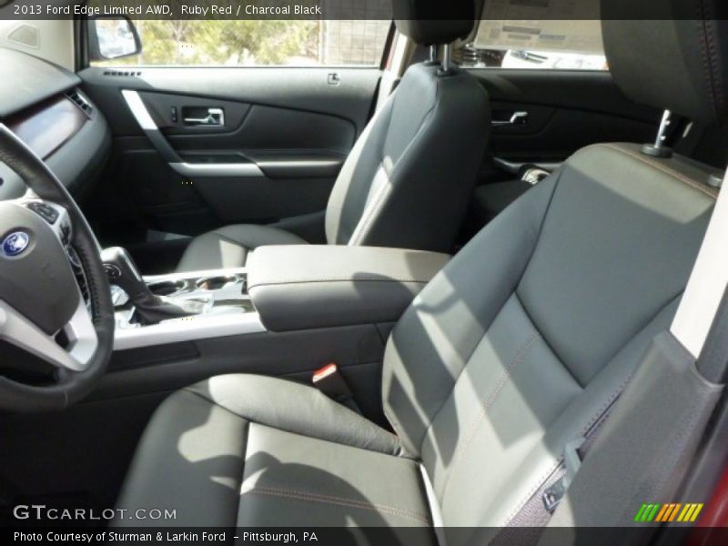 Ruby Red / Charcoal Black 2013 Ford Edge Limited AWD