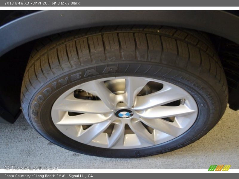Jet Black / Black 2013 BMW X3 xDrive 28i