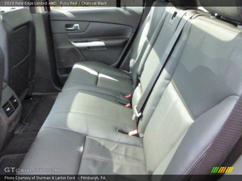 Ruby Red / Charcoal Black 2013 Ford Edge Limited AWD