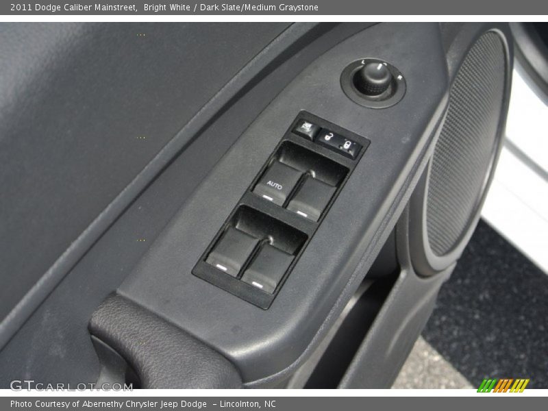 Bright White / Dark Slate/Medium Graystone 2011 Dodge Caliber Mainstreet