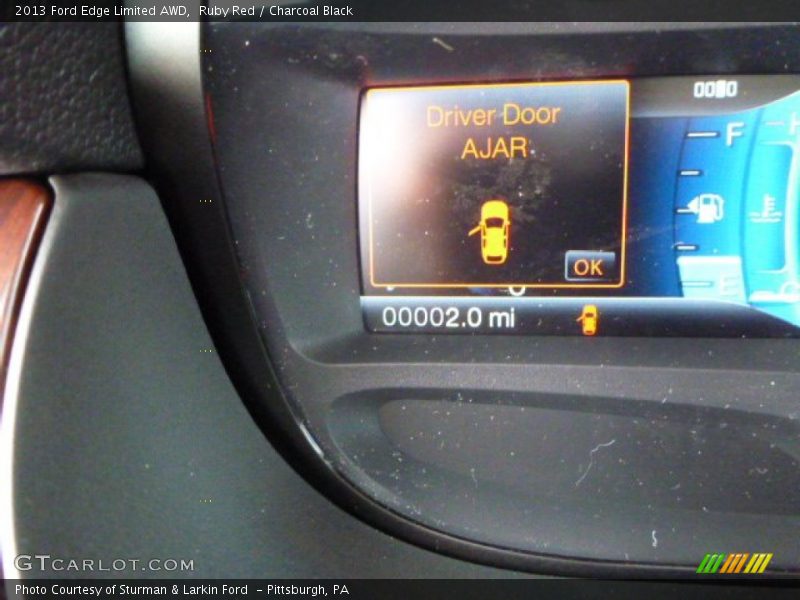 Ruby Red / Charcoal Black 2013 Ford Edge Limited AWD