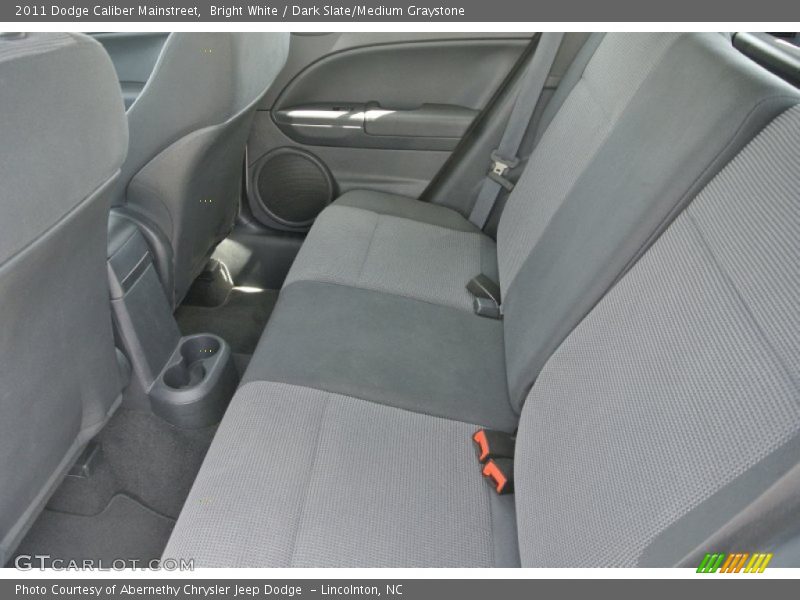 Bright White / Dark Slate/Medium Graystone 2011 Dodge Caliber Mainstreet