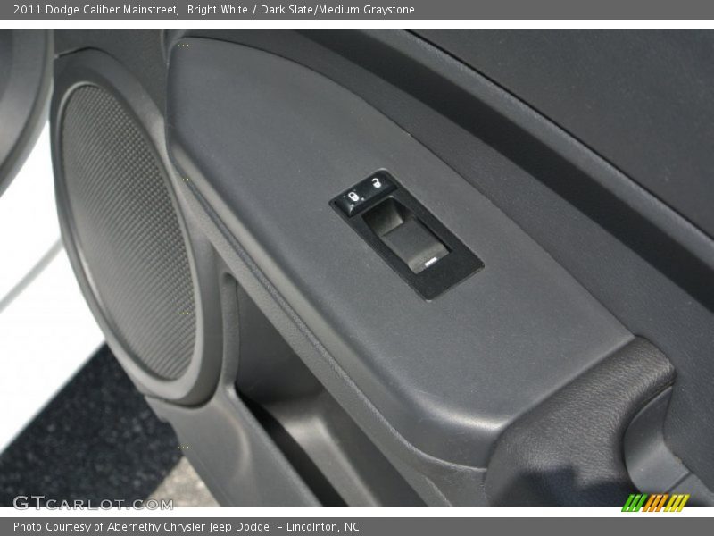 Bright White / Dark Slate/Medium Graystone 2011 Dodge Caliber Mainstreet
