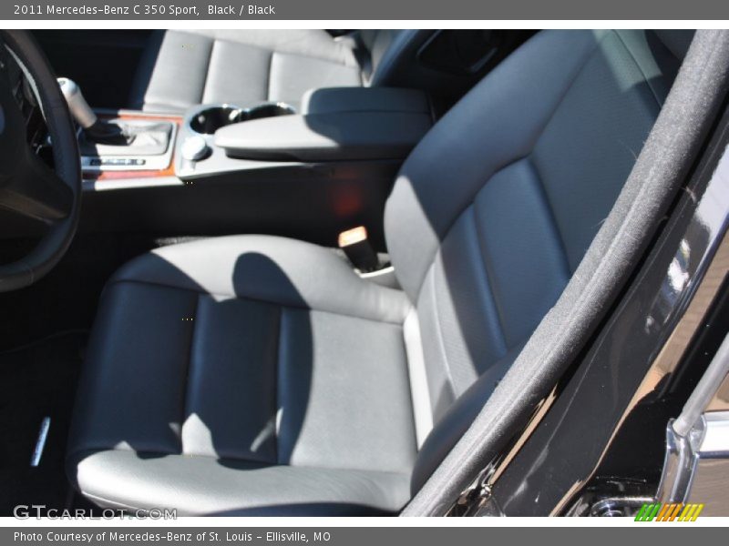 Black / Black 2011 Mercedes-Benz C 350 Sport