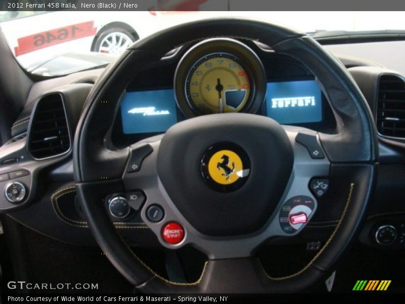 2012 458 Italia Steering Wheel