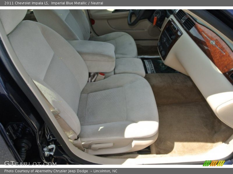 Imperial Blue Metallic / Neutral 2011 Chevrolet Impala LS