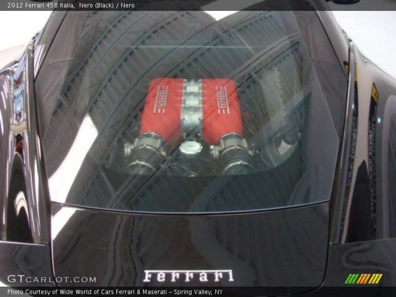 Nero (Black) / Nero 2012 Ferrari 458 Italia