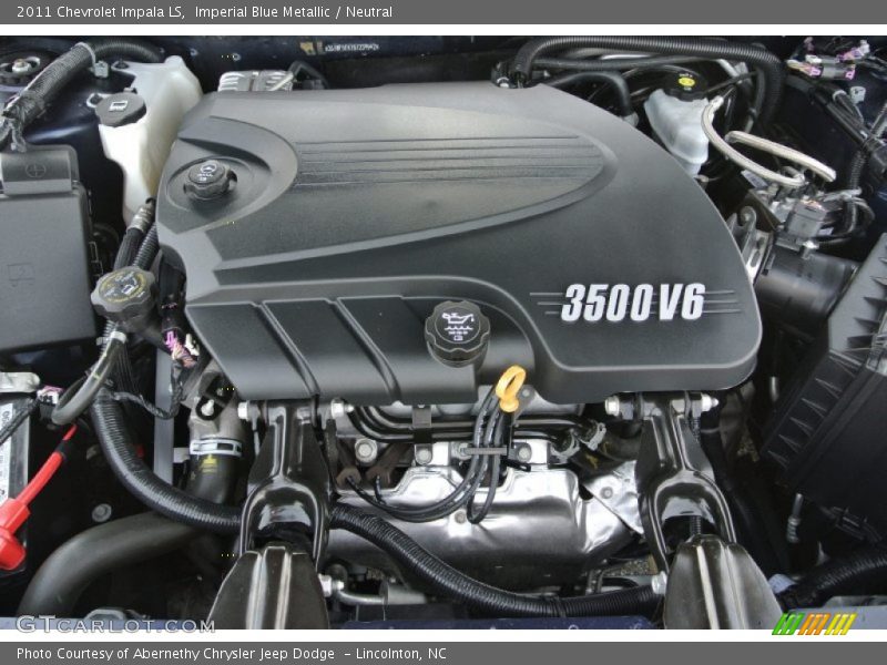 Imperial Blue Metallic / Neutral 2011 Chevrolet Impala LS