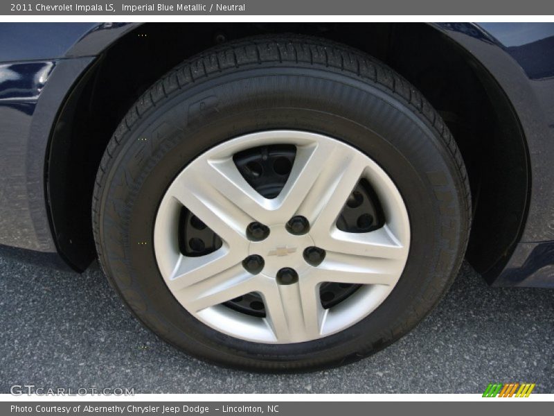 Imperial Blue Metallic / Neutral 2011 Chevrolet Impala LS